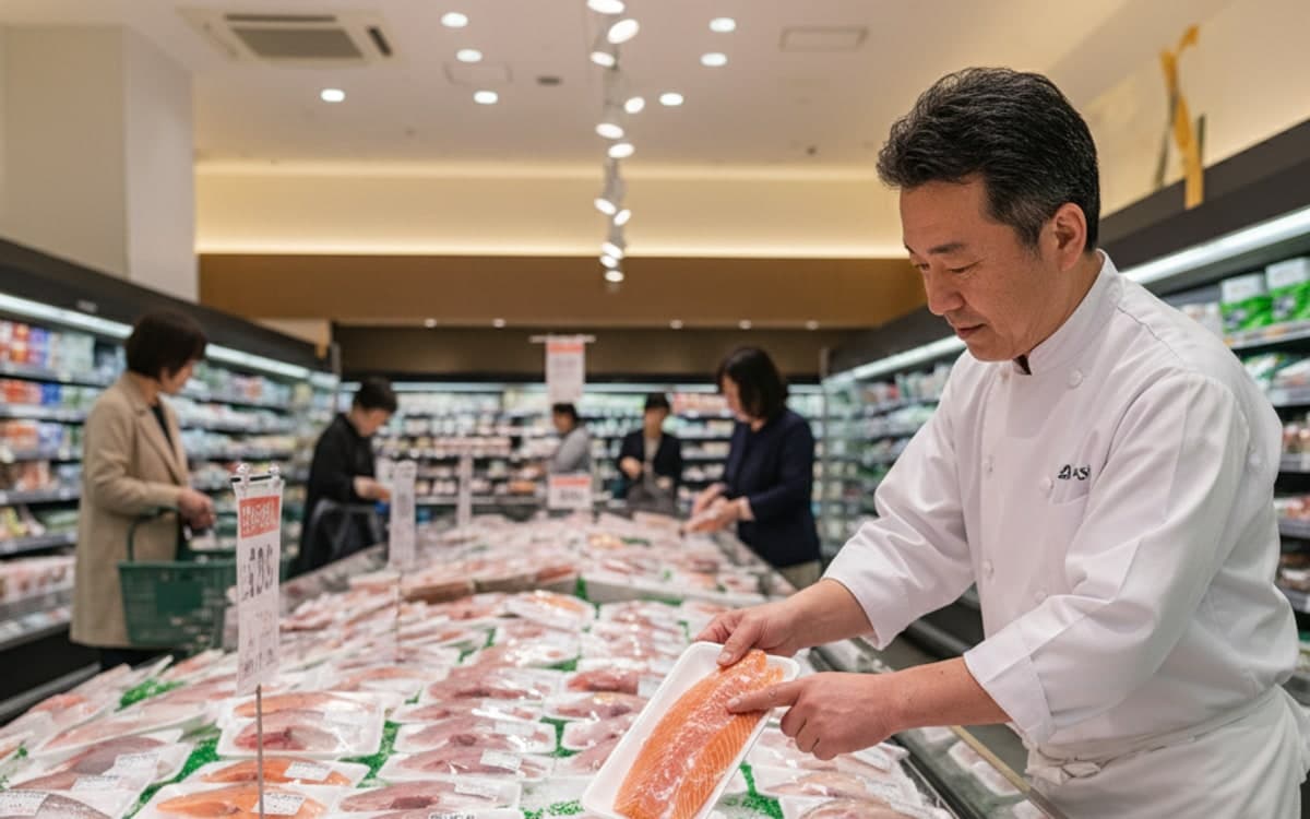 スーパーで並ぶ切り身魚の選び方:調理しやすく新鮮な一品を見抜くプロの秘訣