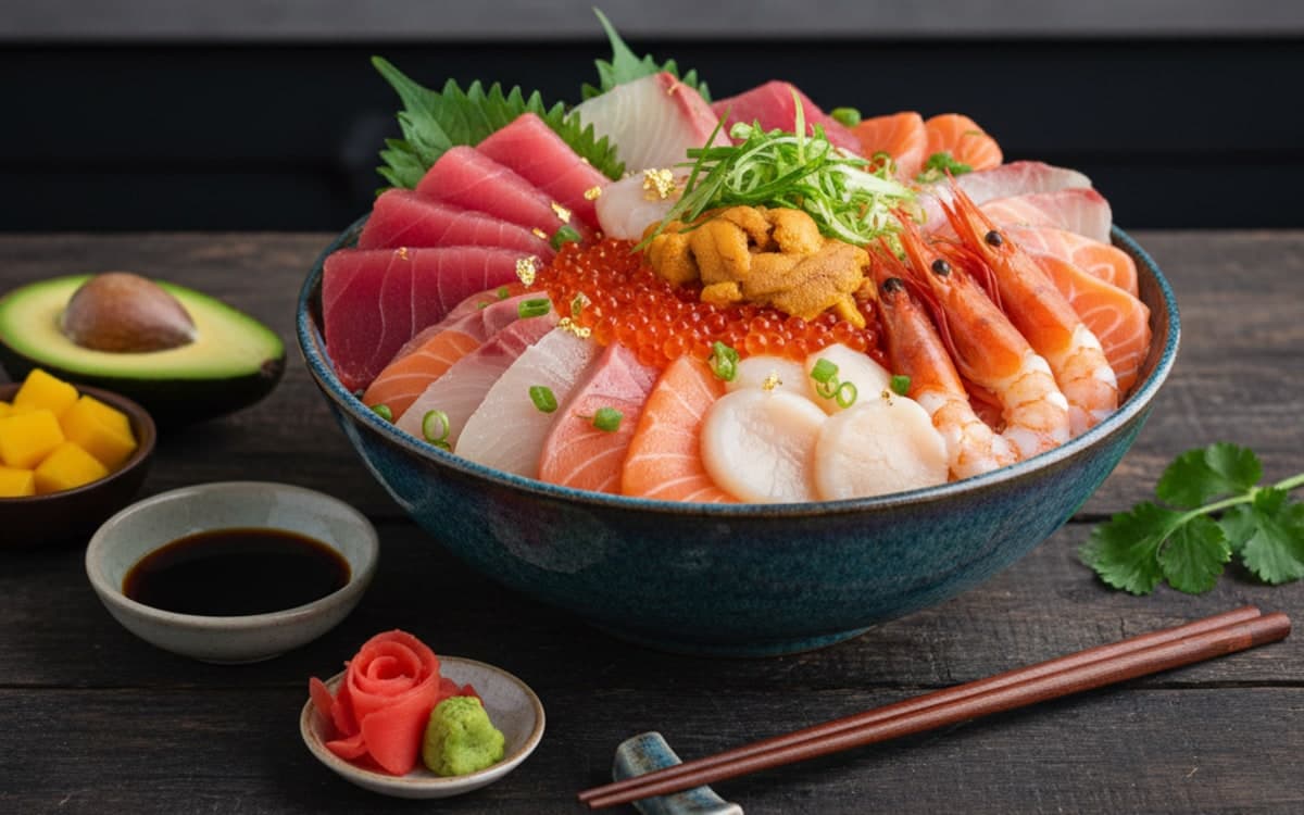 外食級の豪華海鮮丼を家庭で!具材選びと盛り付けの究極ガイド